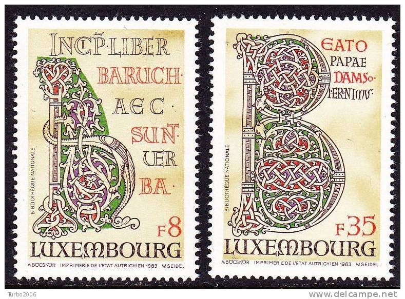 1983 Riesenbibel Kompleter Satz Falzlos Michel 1076 / 1077 - Unused Stamps