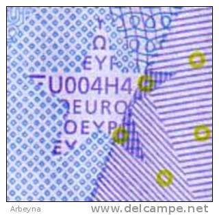 Portugal 20M U004. UNC. Duisenberg Signature. - 20 Euro