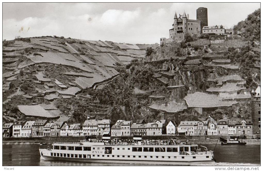 20495   Germania,  St. Goarshausen  Mit  Burg  Katz  Am  Rhein,  NV - St. Goar