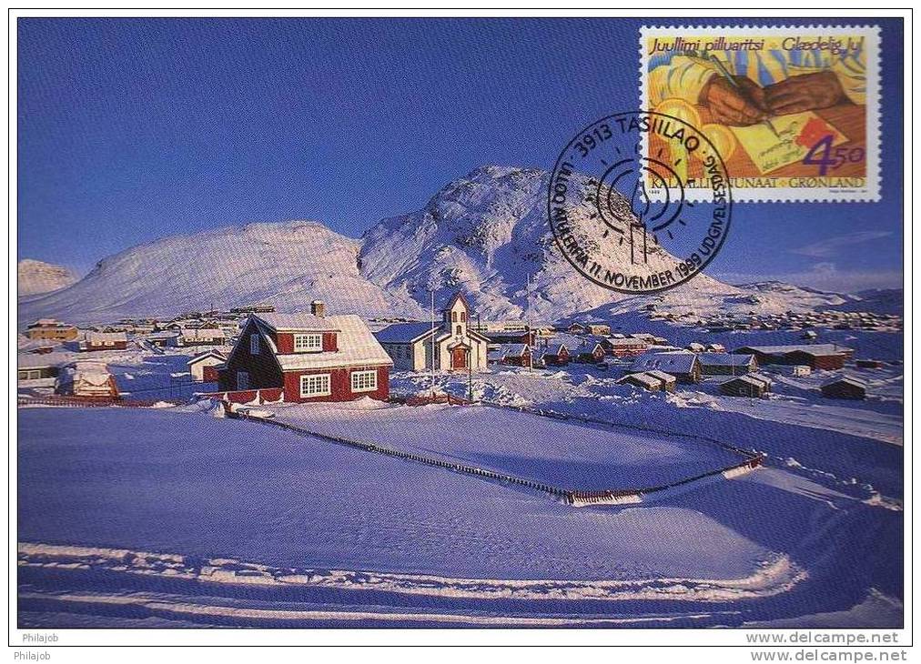 GROENLAND 1995 à 2004  : Lot De 10 CM En Parfait état ( + 1 Gratuite ) - Cartes-Maximum (CM)