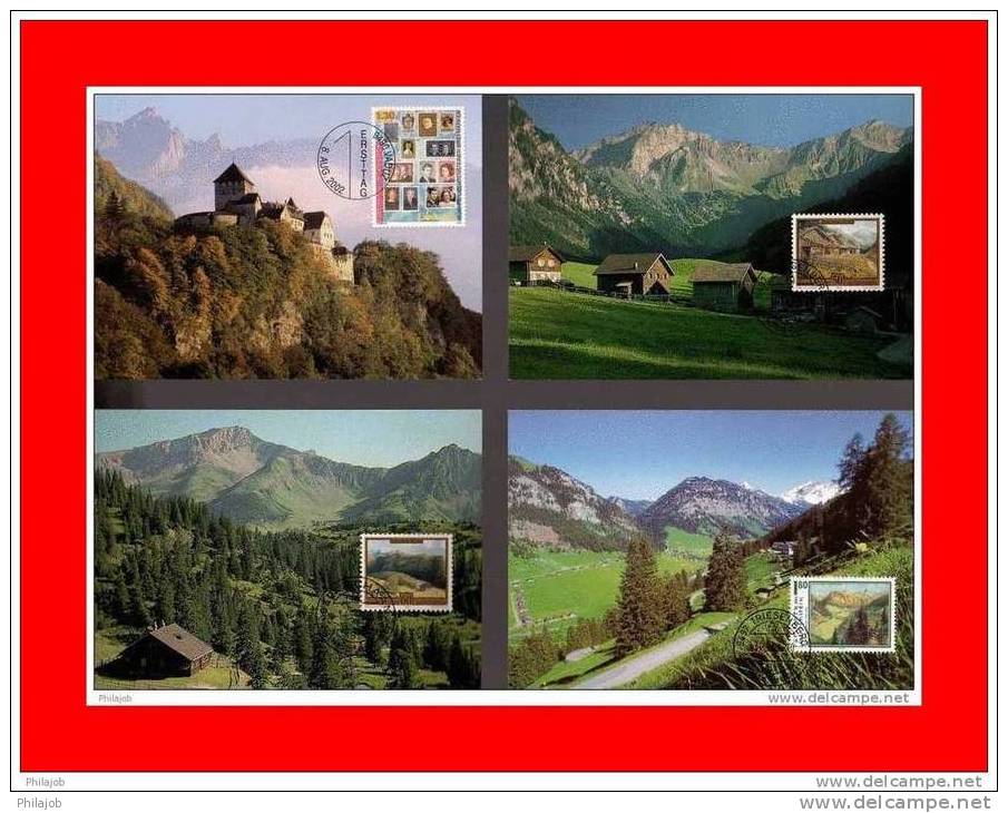 Voir Les 5 Scans. CM  Lot De 20 Cartes Maxi " PAYSAGES " 50 % SOUS LA FACIALE - Vrac (max 999 Timbres)