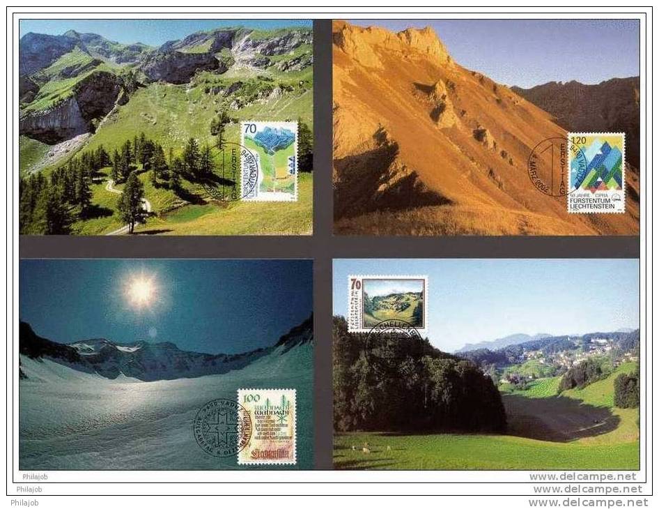 Voir Les 5 Scans. CM  Lot De 20 Cartes Maxi " PAYSAGES " 50 % SOUS LA FACIALE - Lots & Kiloware (max. 999 Stück)