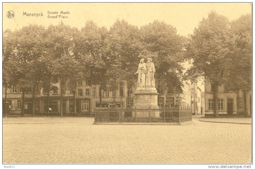 Maaseik / Maeseyck - Groote Markt  - 1935 - Ed. Nels - Maaseik