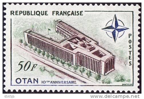 Frankrijk / France / Frankreich  1958 NATO / NAVO / OTAN - NATO