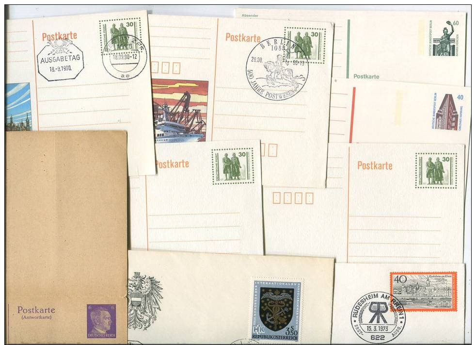 Welt / Posten Mit 23 Belegen - Lots & Kiloware (mixtures) - Max. 999 Stamps