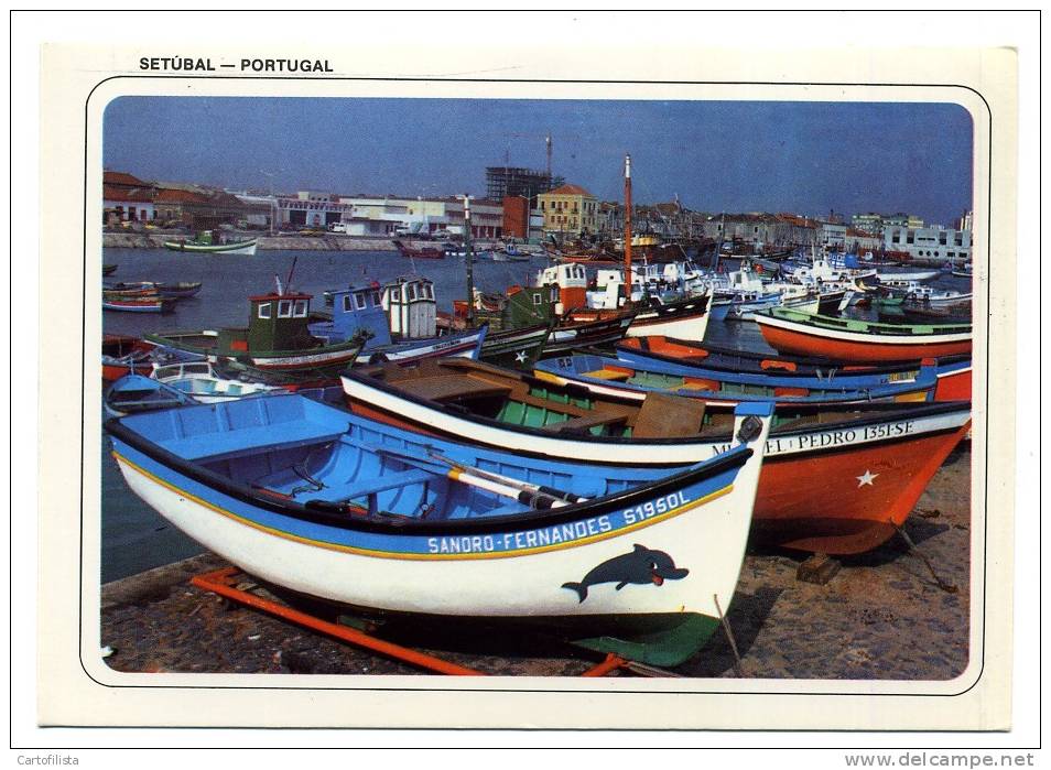 SETÚBAL - Barcos De Pescadores - Setúbal