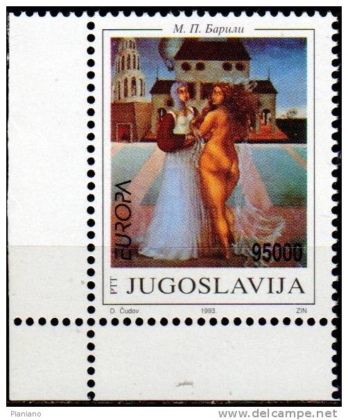 PIA  -  YUGOSLAVIE  -  1993  : Europa  -  (Yv   2461-62) - Nuevos