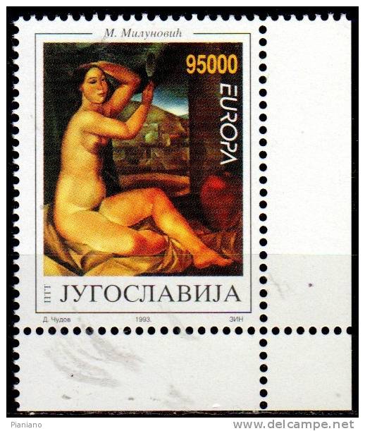 PIA  -  YUGOSLAVIE  -  1993  : Europa  -  (Yv   2461-62) - Nuevos