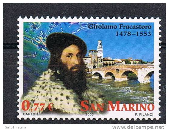 2003 -SAN MARINO - CENTESIMA EDIZIONE DI " VERONAFIL " ESPOSIZIONE FILATELICA. MNH - Neufs