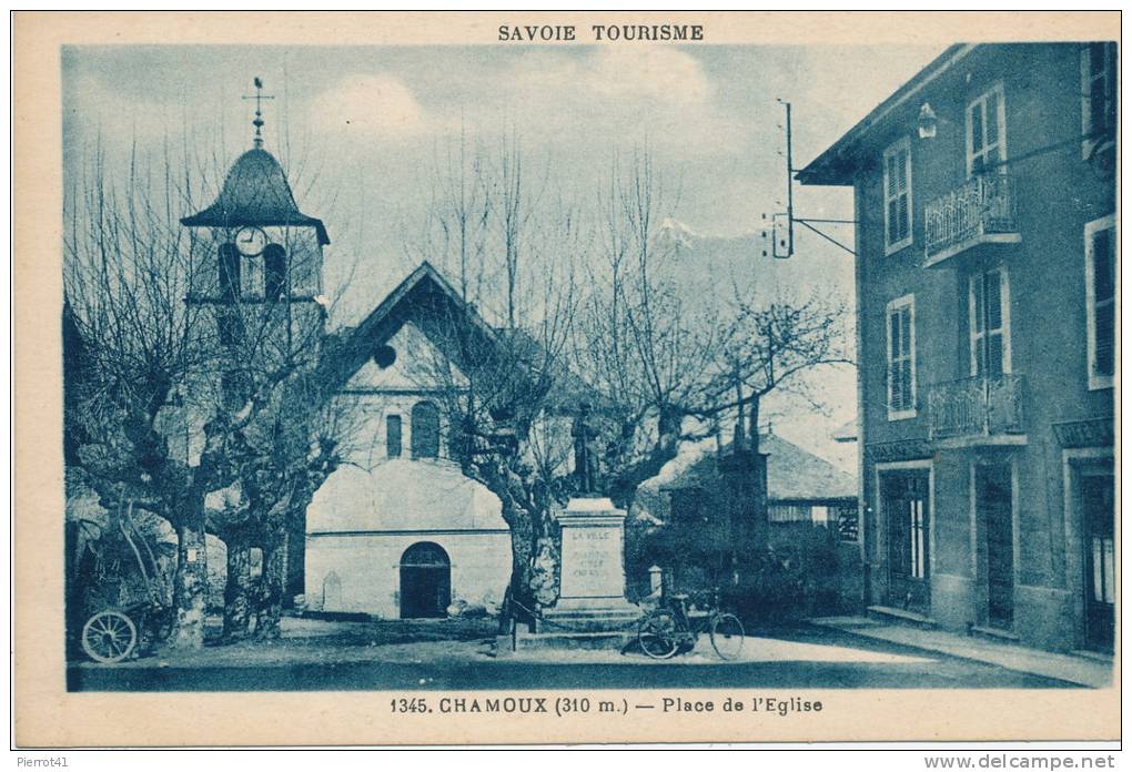 CHAMOUX - Place De L'Eglise - Chamoux Sur Gelon