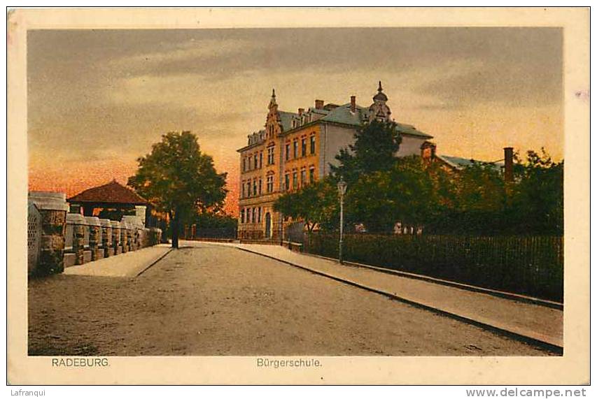 Allemagne - Ref  711- Radeburg   - Carte Bon Etat - - Radeberg