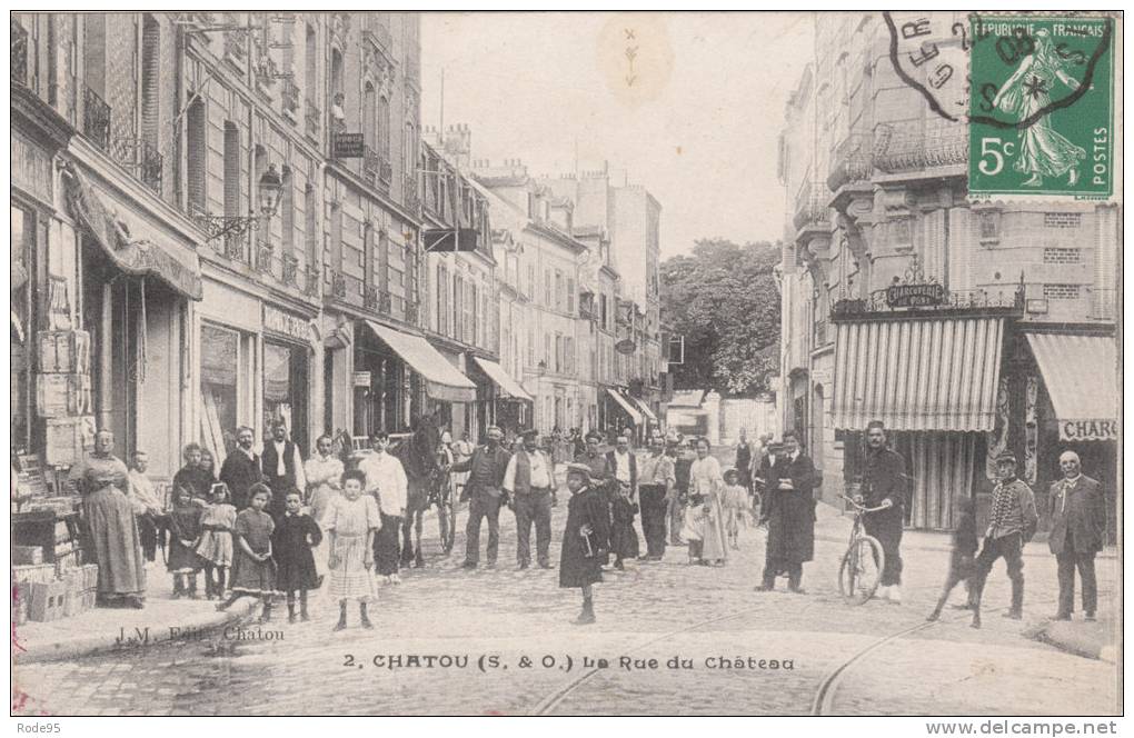 CHATOU RUE DU CHATEAU - Chatou