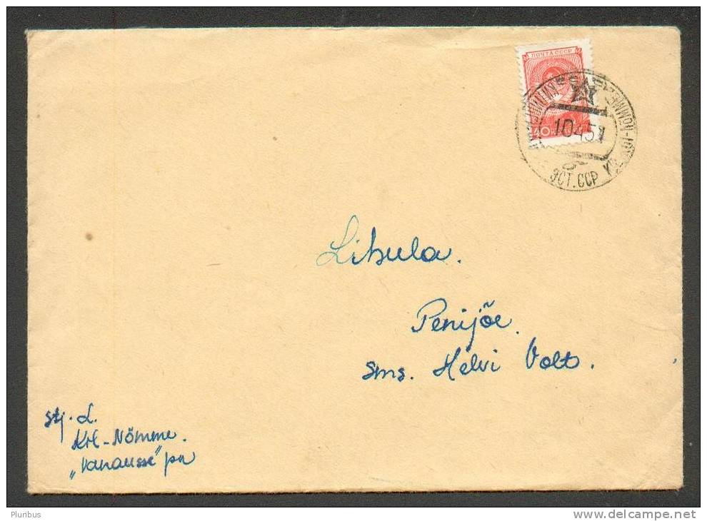 USSR RUSSIA ESTONIA ESSR, KILINGI NÕMME, OLD COVER - Covers & Documents