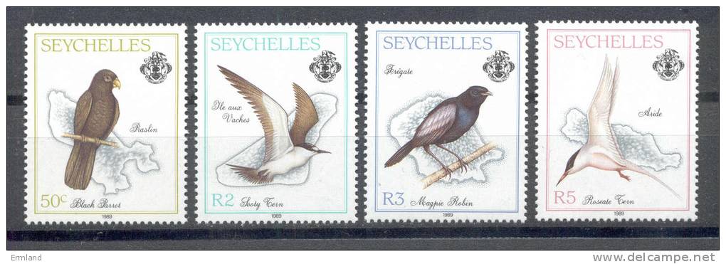 Seychelles - Seychellen 1989 - Michel Nr. 703 - 706 ** - Seychelles (1976-...)