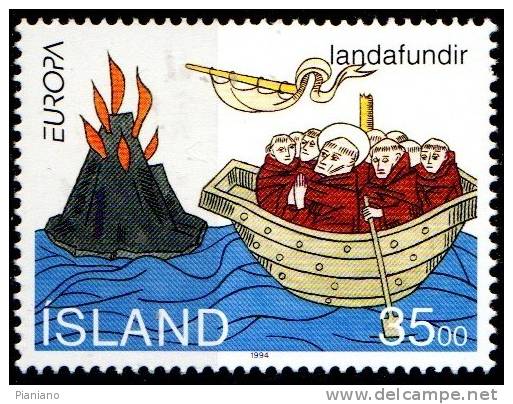 PIA  -  ISLANDE -  1994  : Europa  -  (Yv   753-54) - Unused Stamps