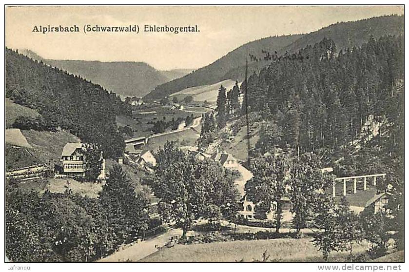 Allemagne - Ref  636- Alpirsbach -  Carte Bon Etat - - Alpirsbach