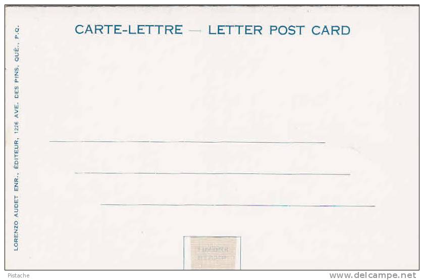 Québec P.Q. - Hotel Château Frontenac - Letter Card - Lorenzo Audet - 2 Scans - VG Condition - Québec - Château Frontenac
