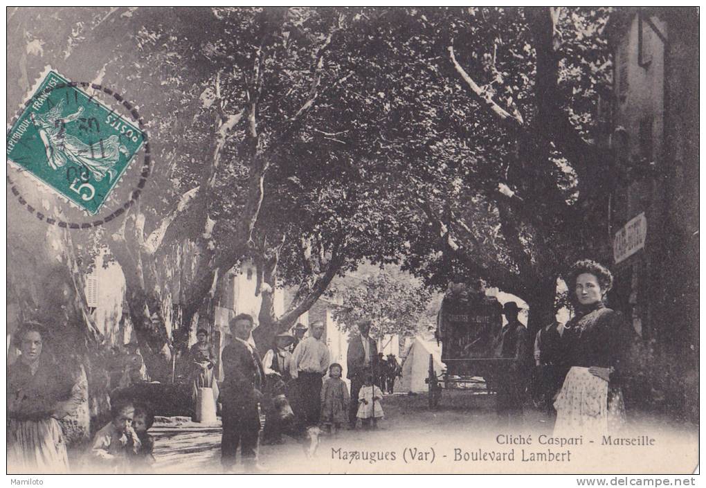MAZAUGUES ( Var ) Boulevard Lambert - Lorgues