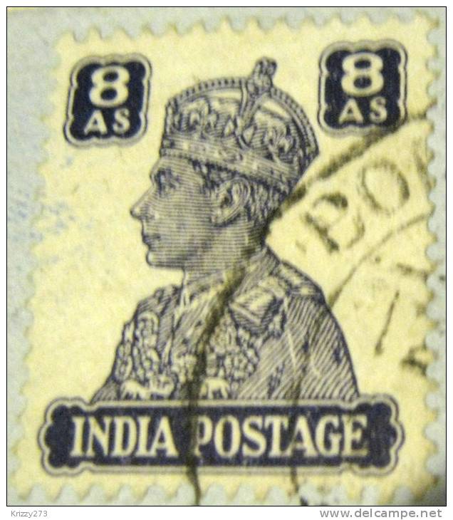 India 1940 King George VI 8a - Used - 1936-47 Koning George VI