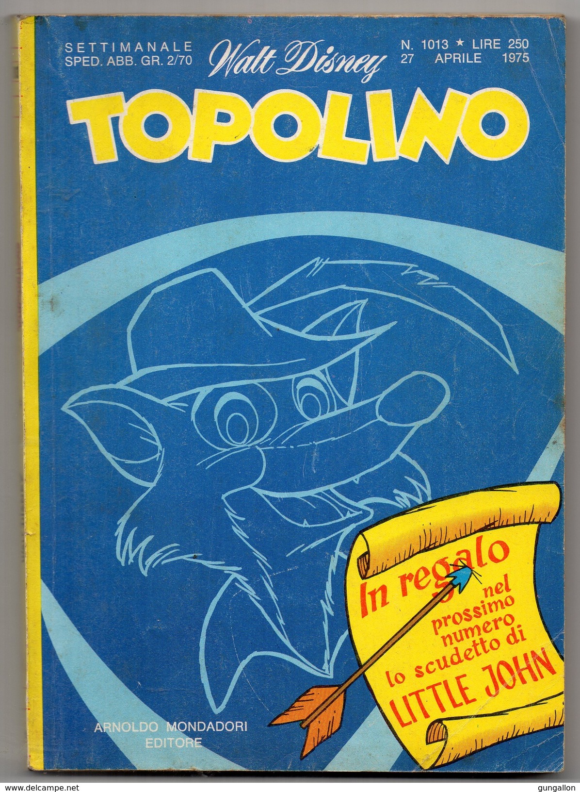 Topolino (Mondadori 1975) N. 1013 - Disney