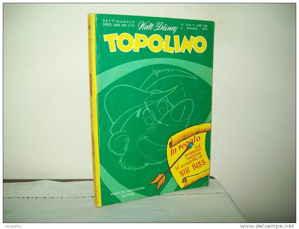 Topolino (Mondadori 1975) N. 1014 - Disney