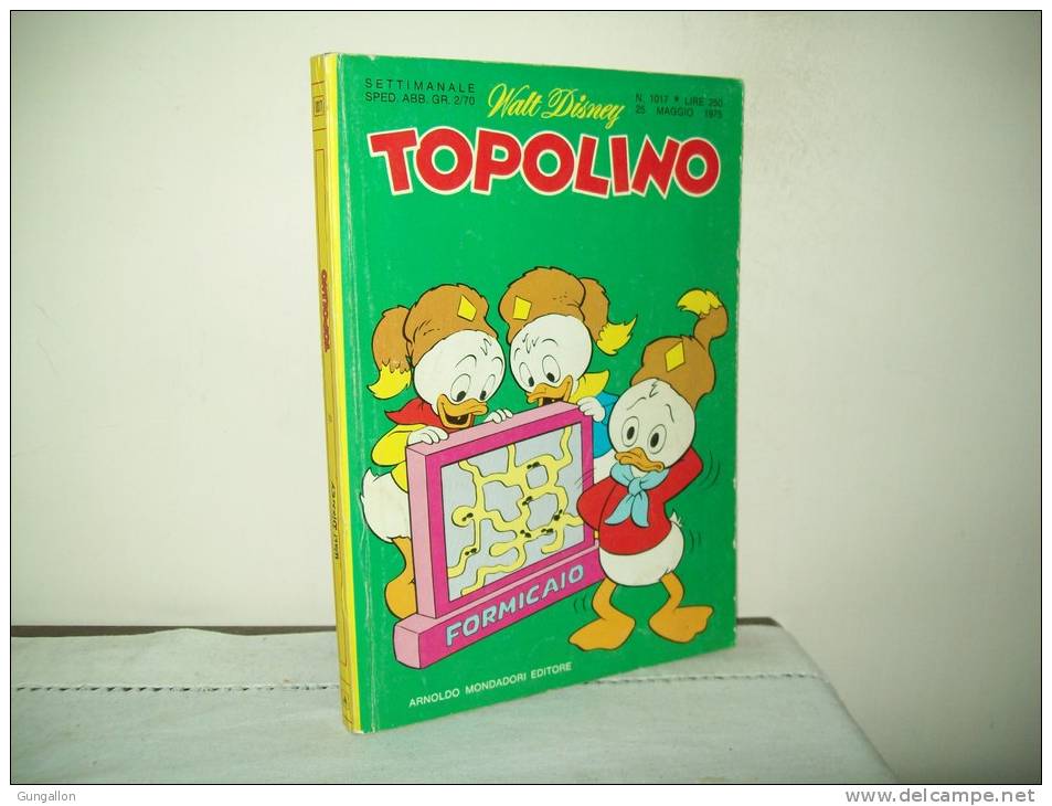 Topolino (Mondadori 1975) N. 1017 - Disney