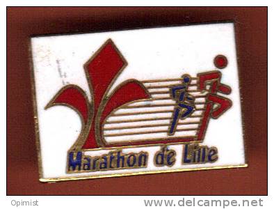 17828-athletisme.course.m Arathon  De Lille.signé CCE Lille. - Atletismo