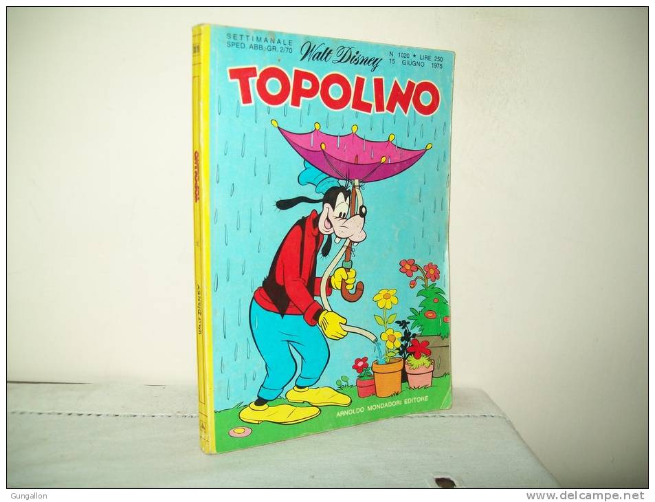 Topolino (Mondadori 1975) N. 1020 - Disney