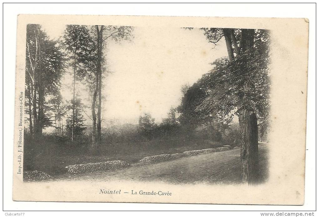 Nointel (95) : Le Lieu Dit "La Grande Cavée" En 1905. - Nointel