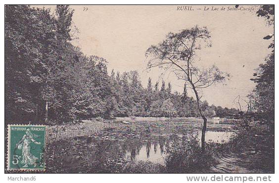 HAUTS DE SEINE RUEIL LE LAC DE SAINT CUCUFA - Rueil Malmaison