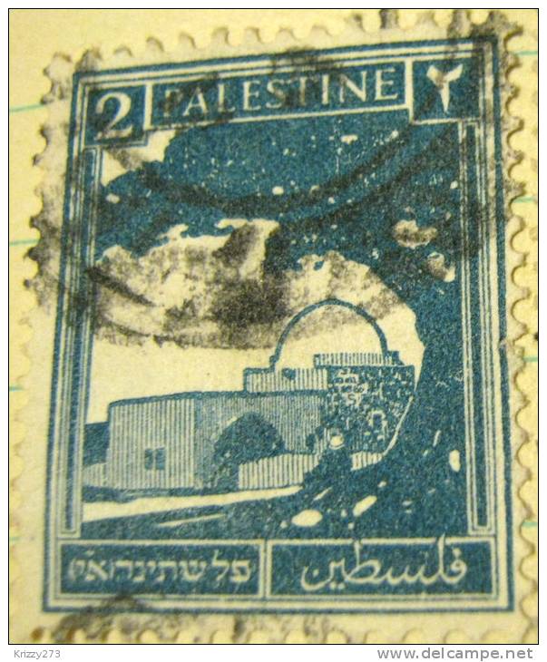 Palestine 1927 Rachels Tomb 2m - Used - Palästina