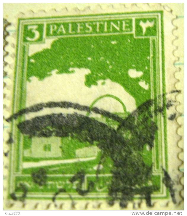 Palestine 1927 Rachels Tomb 3m - Used - Palästina