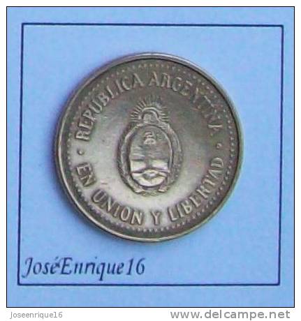 ARGENTINA MONEDA 10 CENTAVOS 1993 - Argentinië