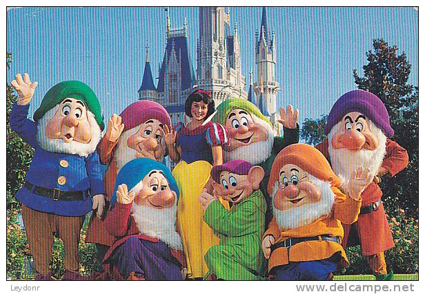 Fairy Tale Friends- Snow White And The Seven Dwarfs - Disneyworld