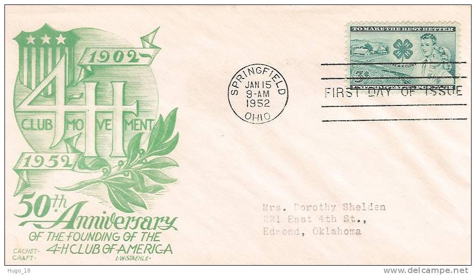 USA  1952  Springfield - 1951-1960