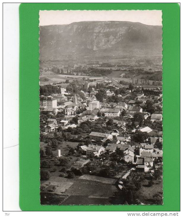 SAINT JULIEN EN GENEVOIS VUE GENERALE AERIENNE ET LE MONT SALEVE - Saint-Julien-en-Genevois