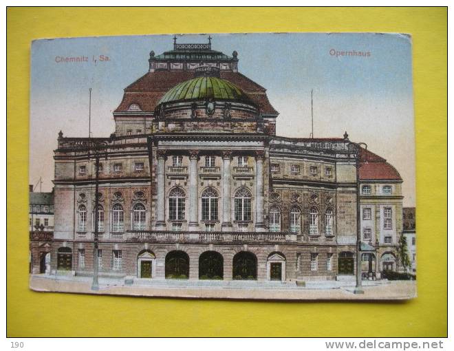 Chemnitz  Opernhaus - Chemnitz (Karl-Marx-Stadt 1953-1990)