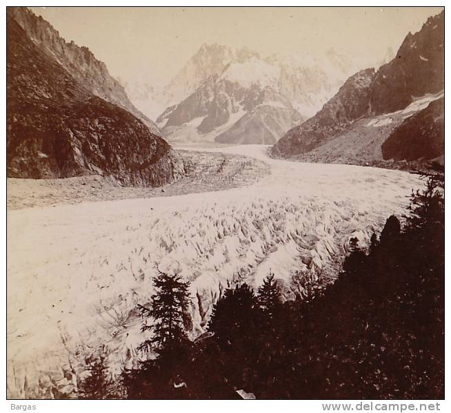 Chamonix La Mer De Glace France - Old (before 1900)