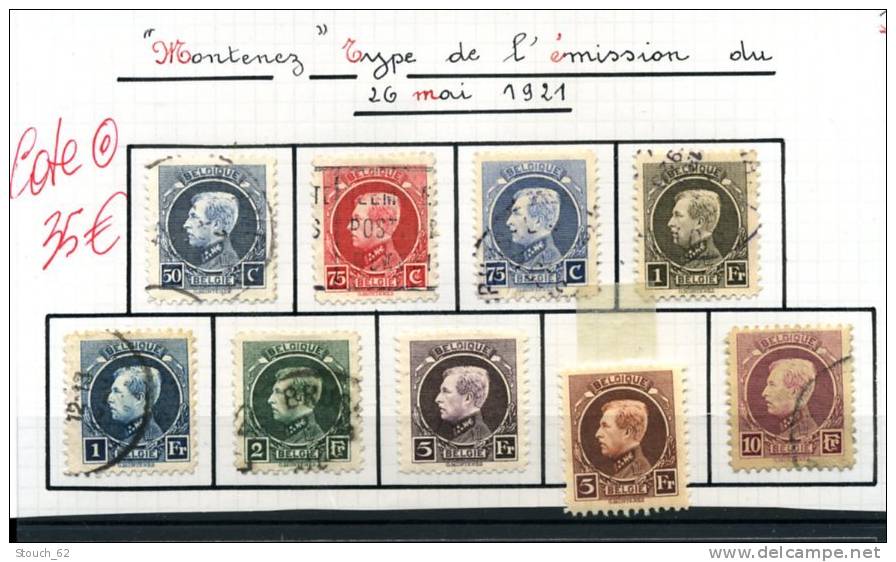 1921  Montenez Neufs *  Et Oblitérés    Cote 35 E - Gebraucht