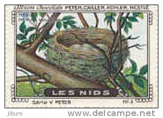 Image / Les Nids / Merle - Merula Vulgaris / Oiseau Bird Nid Oeuf  // IM K-26/13 - Nestlé