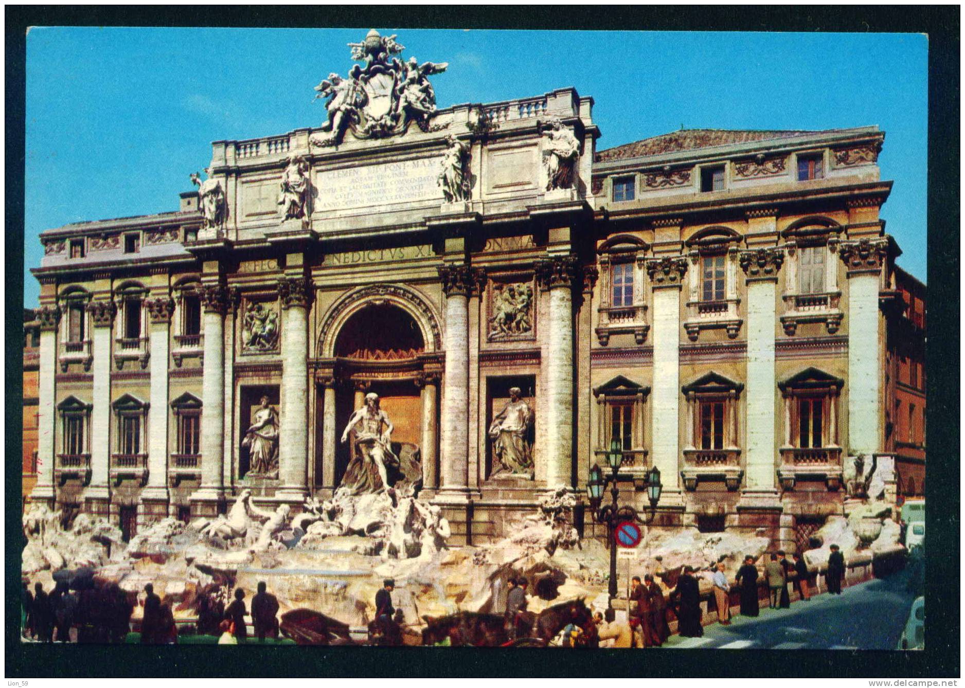 111047 ROMA / ROME - FONTANA DI TREVI - Italia Italy Italie Italien Italie - Fontana Di Trevi