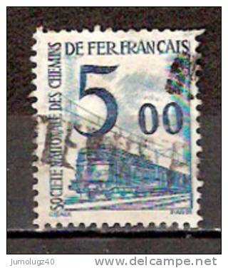 Timbre France Colis Postaux Y&T Petits Colis N° 45 Obl. 5.00 F. Bleu. Cote 2,00 € - Oblitérés