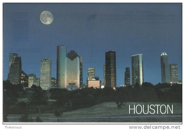 * Cartolina - Stati Uniti - Texas - Huoston - Post Card Nuova - Houston