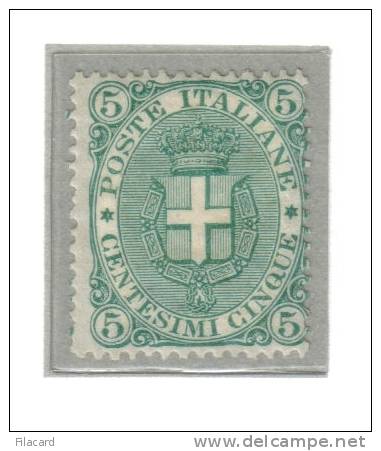 Italia Italy Italien Italie 1891 Stemma Sabaudo 5 Cent  MLH - Ongebruikt