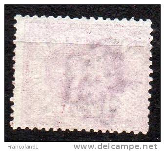 1892 S. Marino Cifra N. 15 Timbrato Used Sassone 160 € - Oblitérés