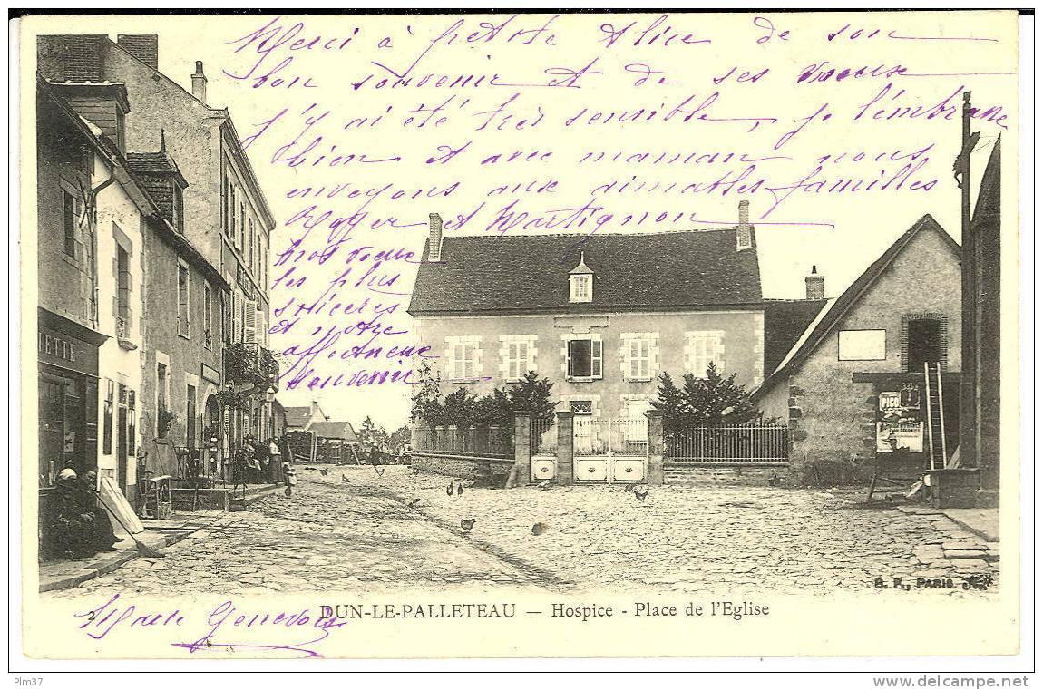 DUN LE PALLETEAU - Place De L'Eglise - Dun Le Palestel