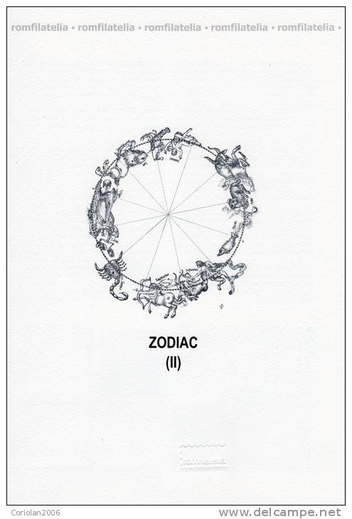 Romania 2011 / Zodiac (II) / Philatelic Document - Astrologie