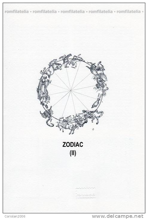 Romania 2011 / Zodiac (II) / Philatelic Document - Astrology