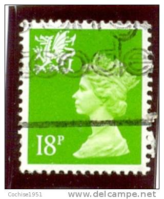 1991 UK Wales Y &amp; T N° 1581 ( O ) Cote 0.75 - Pays De Galles