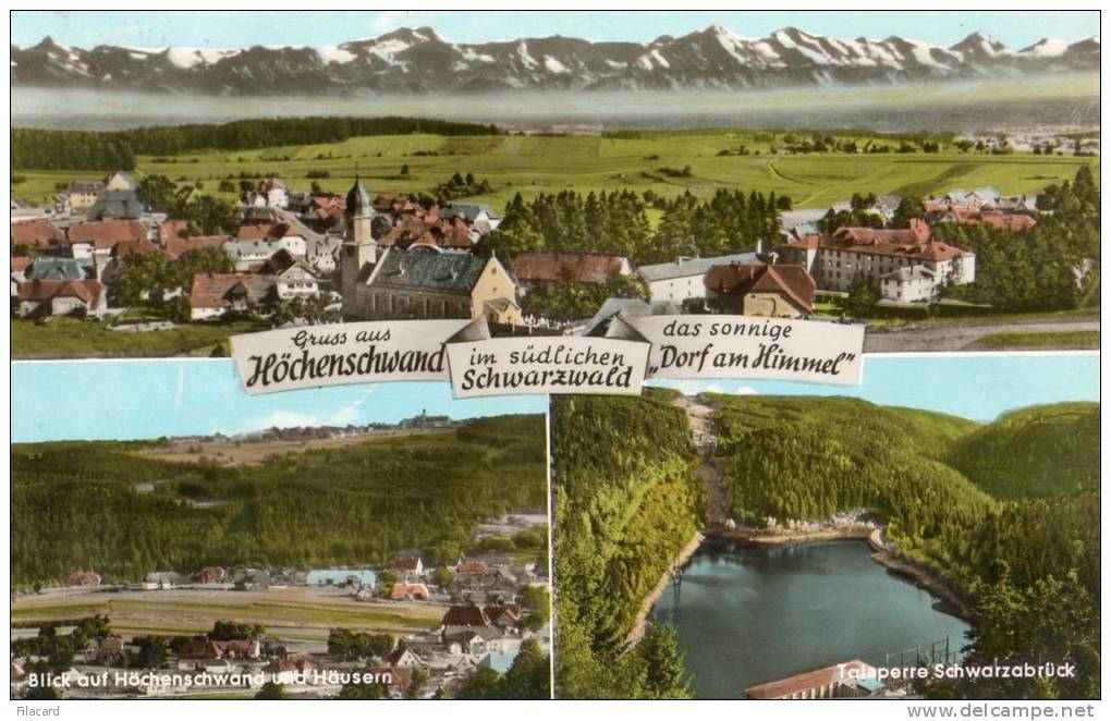 20595   Germania,  Hohenschwand/Hochschwarzwald, 1015 M U. M.,  Der  Kurort  Der Naturlichen Hohensonne,  VG  1965 - Hoechenschwand